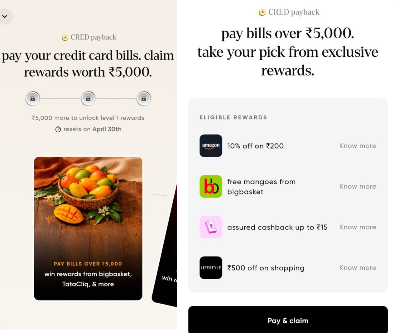 CRED Payback Offer 2026