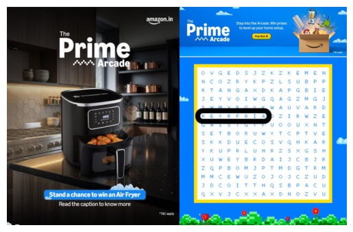 Amazon Prime Arcade contest air fryer word search game