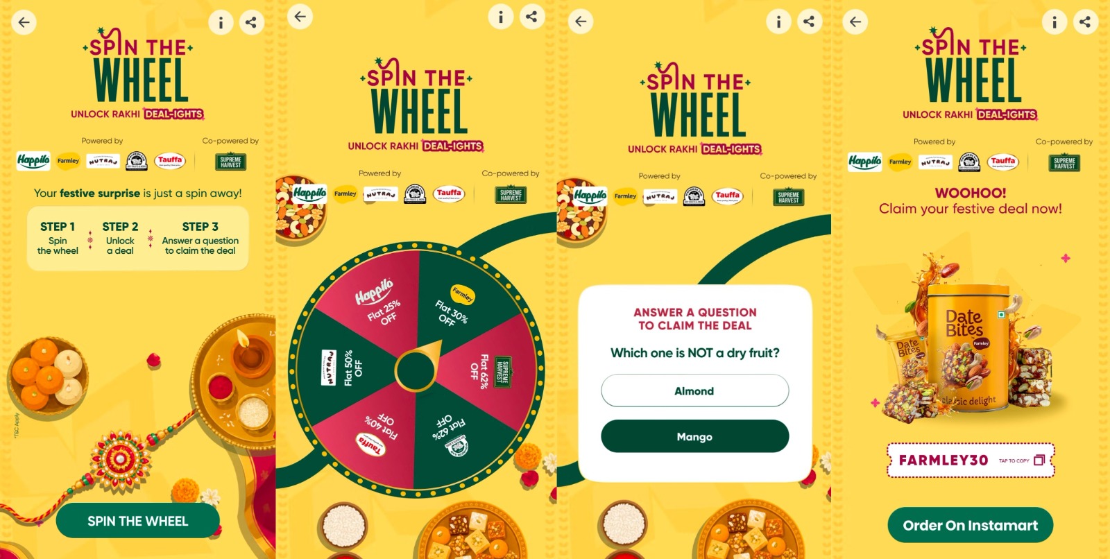 Swiggy Instamart Spin & Win