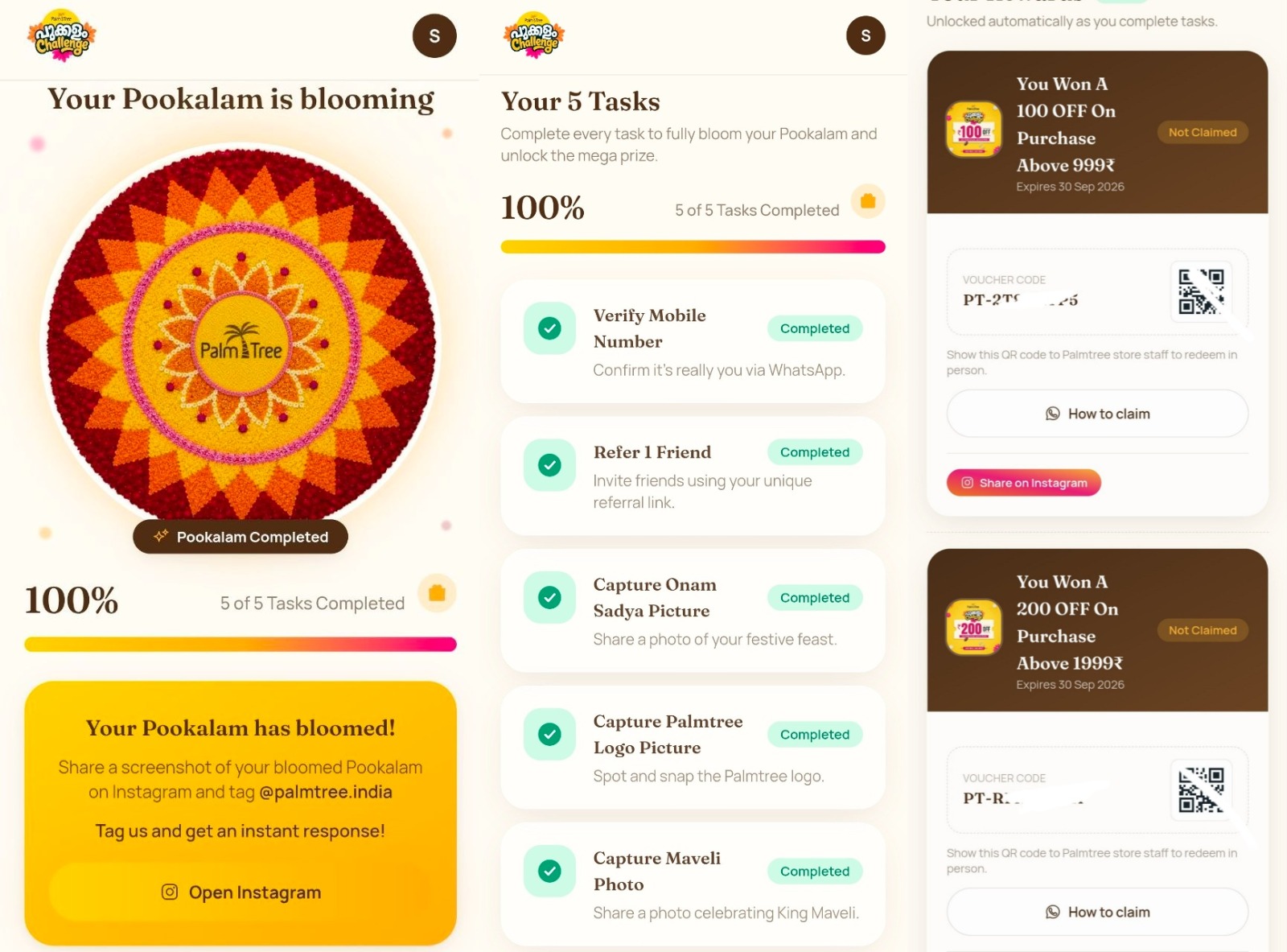 Palmtree Shopping Pookalam Contest 2026