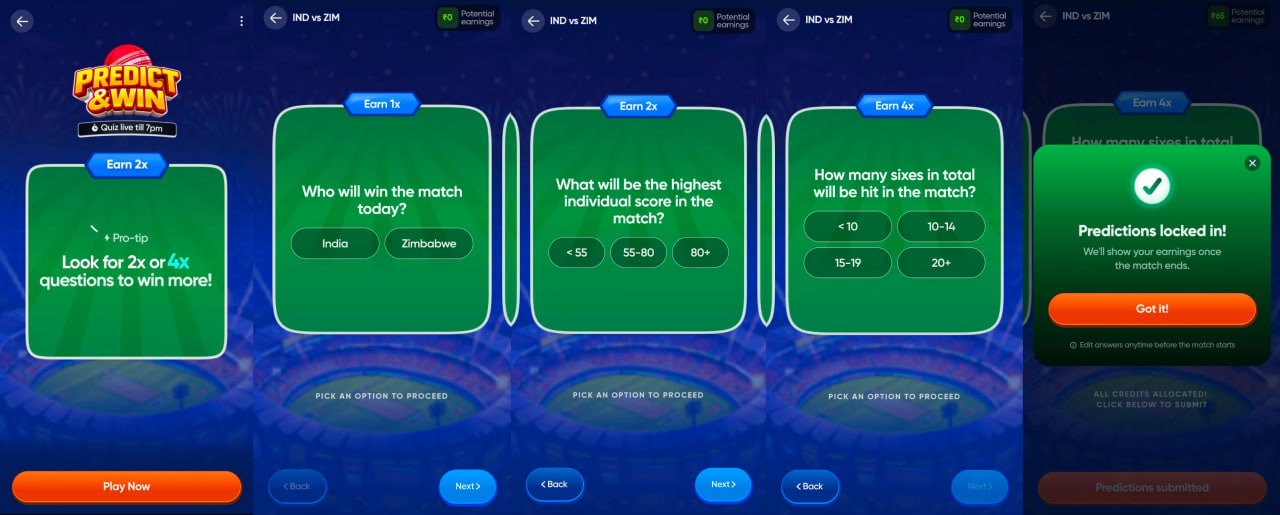 How to Participate in Swiggy Predict & Win ₹100 Free Cash