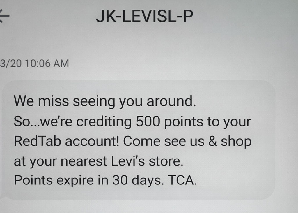 Levi’s 500 Points Offer 2026 Free ₹500 Credits