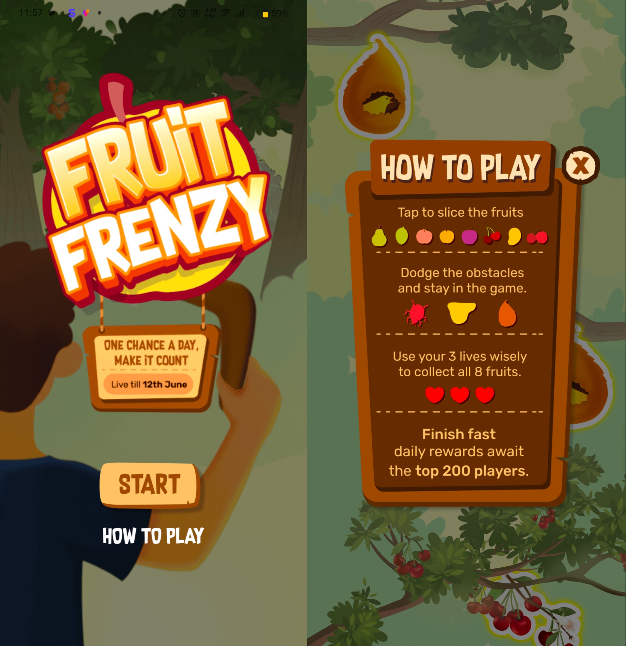 BigBasket Fruit Frenzy Game Offer – Collect 8 Fruits and Rank in Top 200 Players to Win Coupon