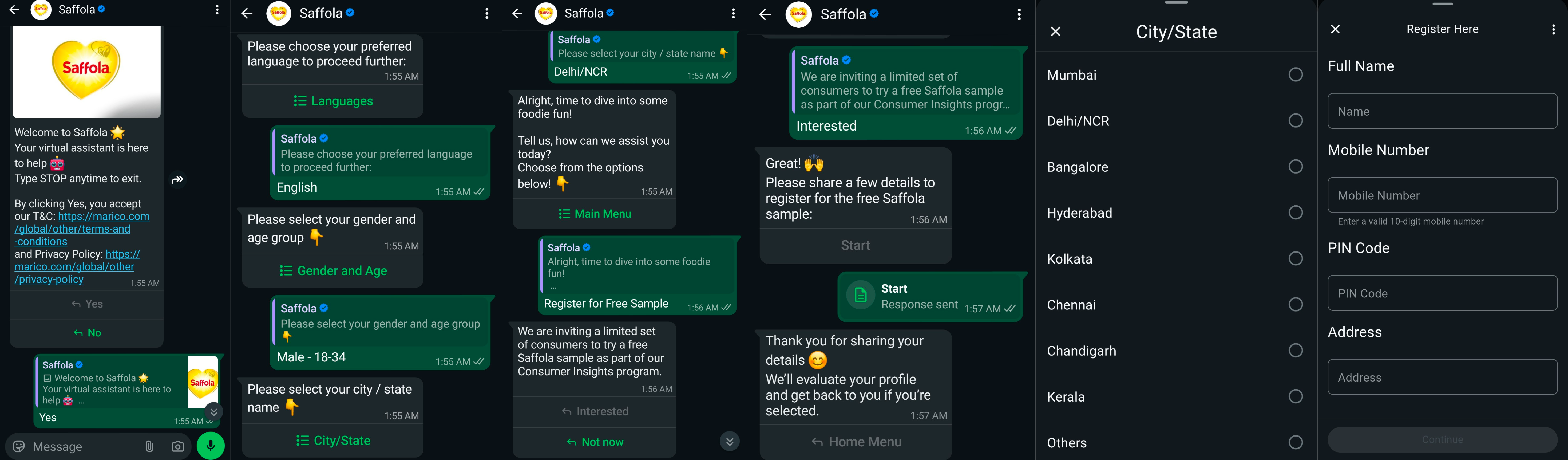 Saffola Free Sample Registration 2026 – Get a Chance to Receive a FREE Saffola Product