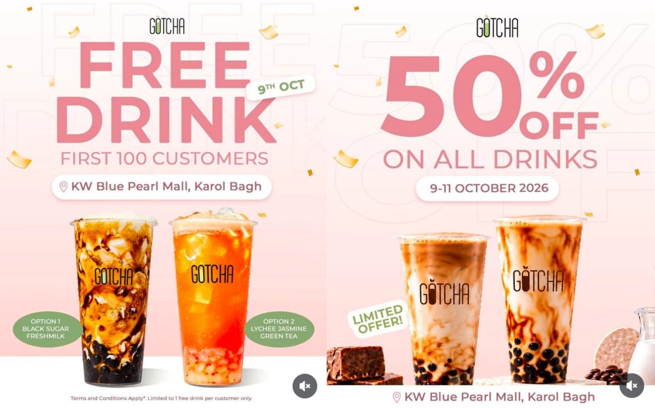 Gotcha Grand Opening Offer