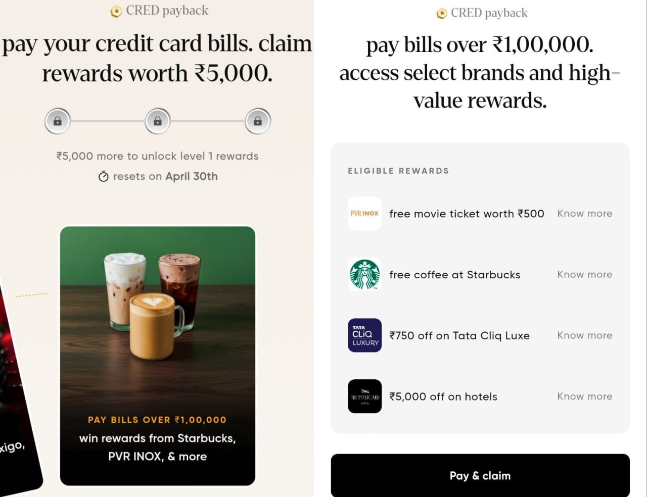 The CRED Payback Offer 2026 is a premium rewards campaign