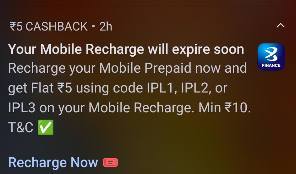 Bajaj Finserv ₹5 Cashback Recharge Offer 2026