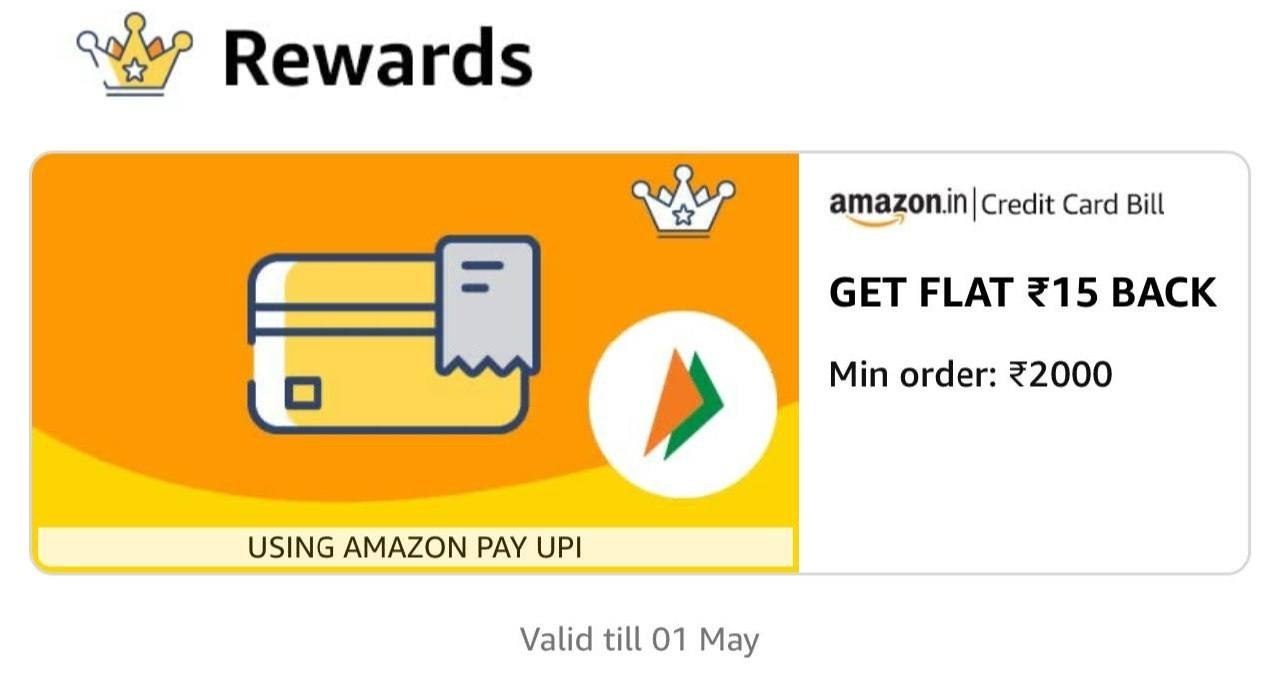 Amazon Pay ₹15 Cashback Offer
