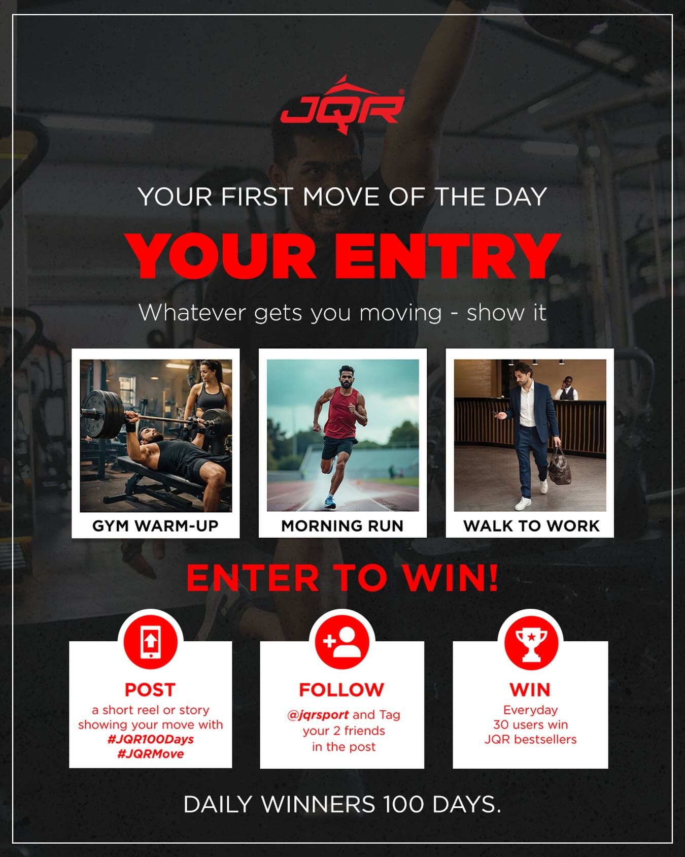 JQR Shoes Giveaway 2026 - Win Free Shoes Daily for 100 Days