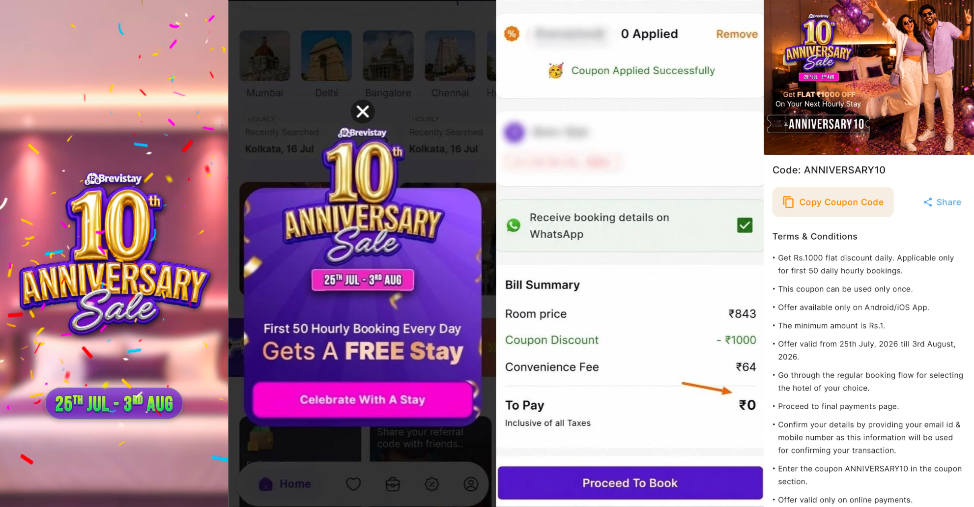 Brevistay Free Hotel Booking Offer – Book a Hotel Stay for ₹0