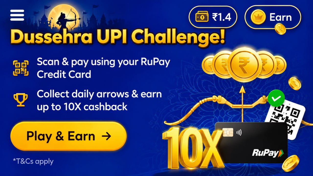 Zagg Money RuPay Dussehra UPI Challenge