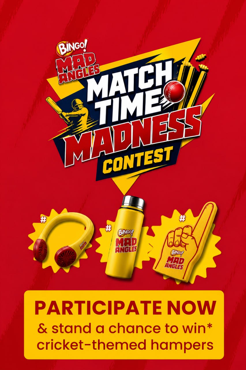 Bingo Mad Angles Match Time Madness Contest 2026
