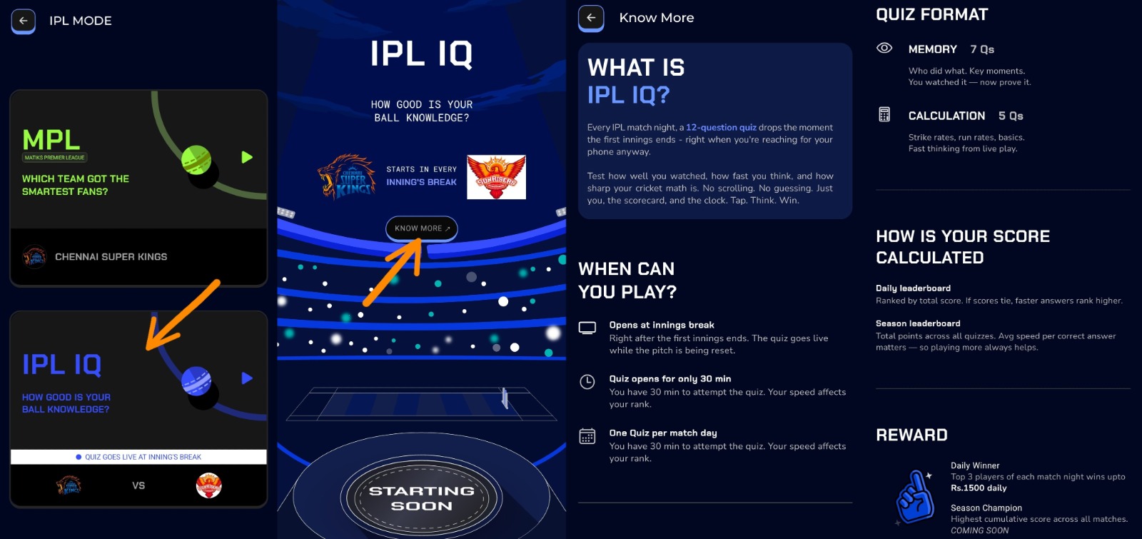 Matiks IPL IQ Quiz Contest 2026 - Win ₹1500 Daily by Playing IPL Quiz