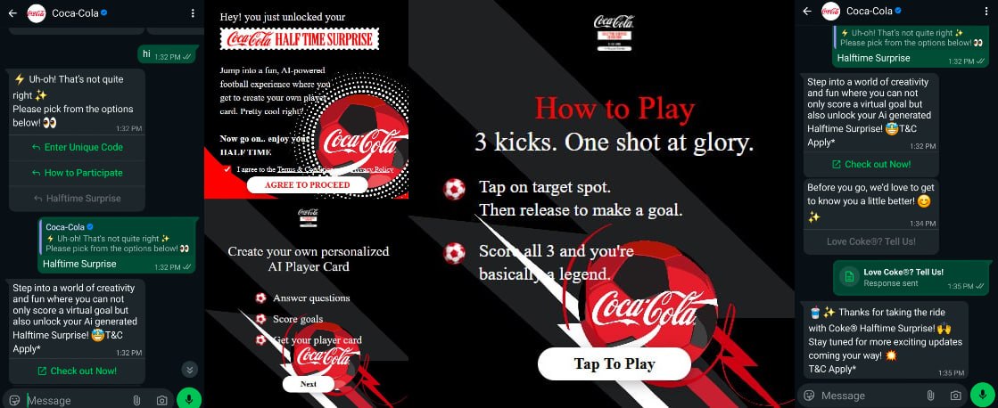 Coca-Cola Halftime Surprise