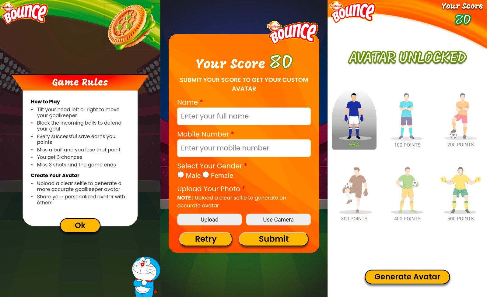 Sunfeast Bounce Free Gift Game 2026