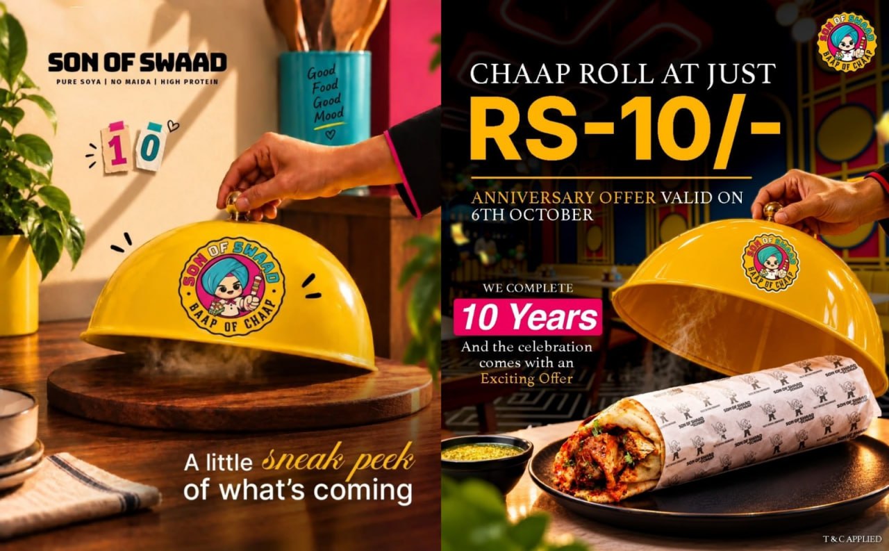 Son of Swaad ₹10 Chaap Roll Offer