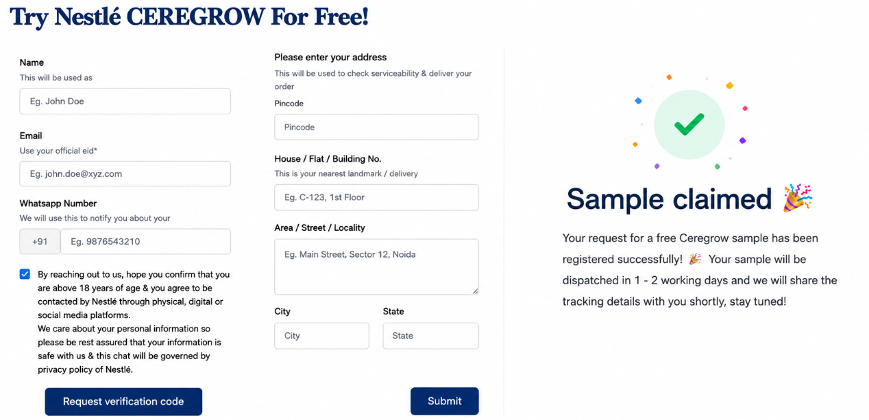 Nestlé CEREGROW Free Sample 2026 – Get Free Multigrain Kids Cereal Sample