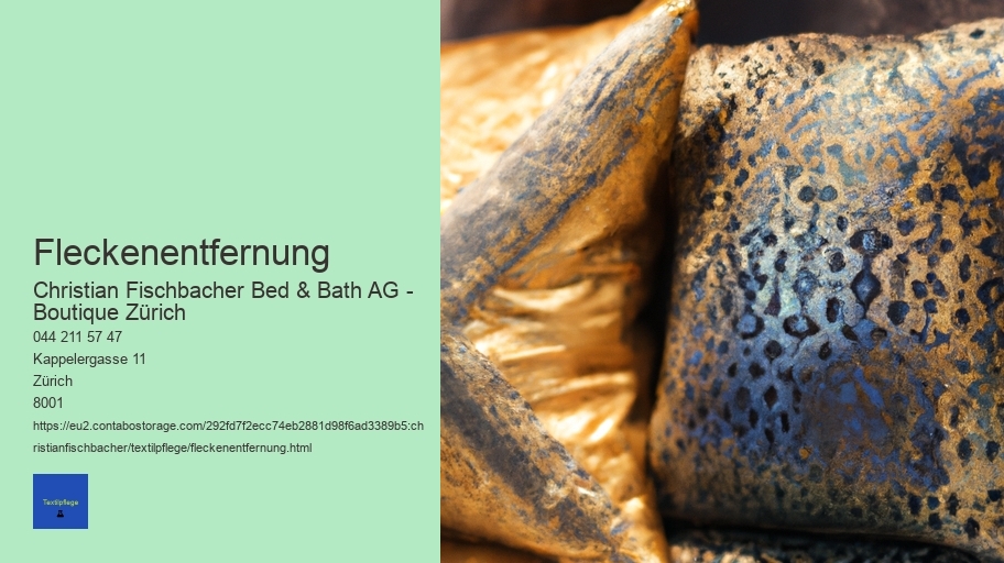Fleckenentfernung