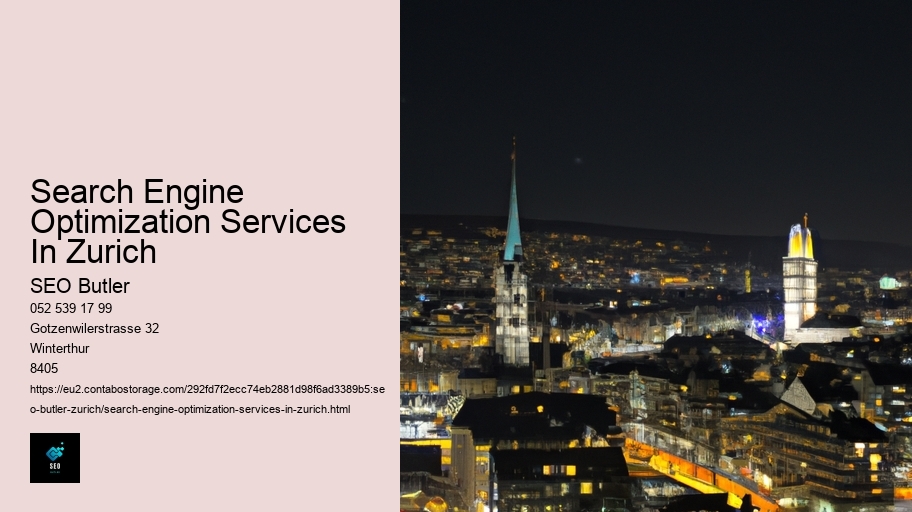 Search Engine Optimization Services In Zurich