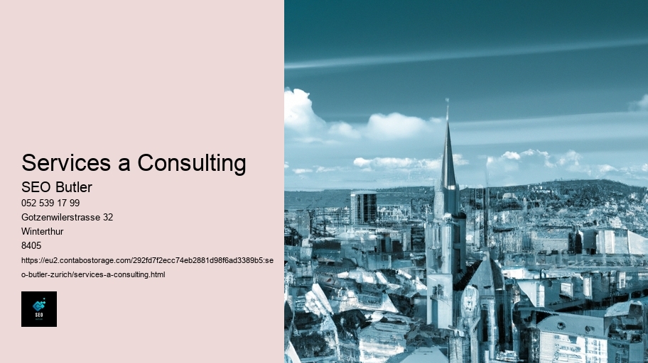 Services a Consulting