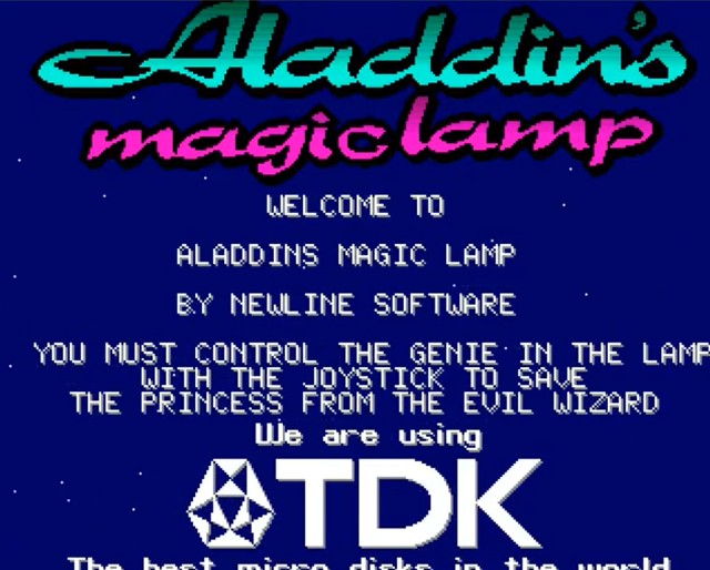 ALADDIN'S MAGIC LAMP