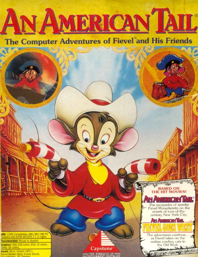 an american tail the computer adventures of fievel and his friends