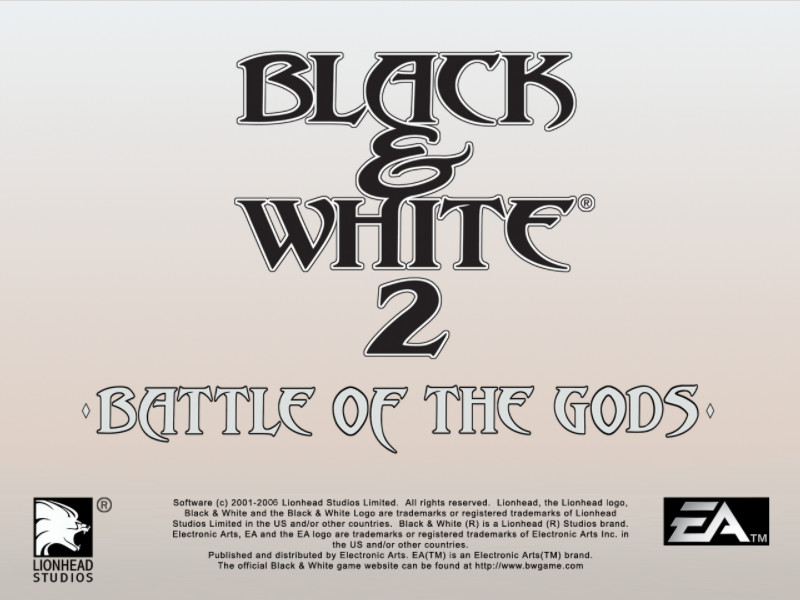 BLACK AND WHITE 2: BATTLE OF THE GODS