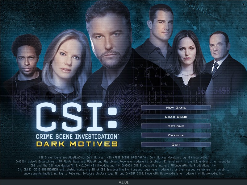 CSI: CRIME SCENE INVESTIGATION - DARK MOTIVES