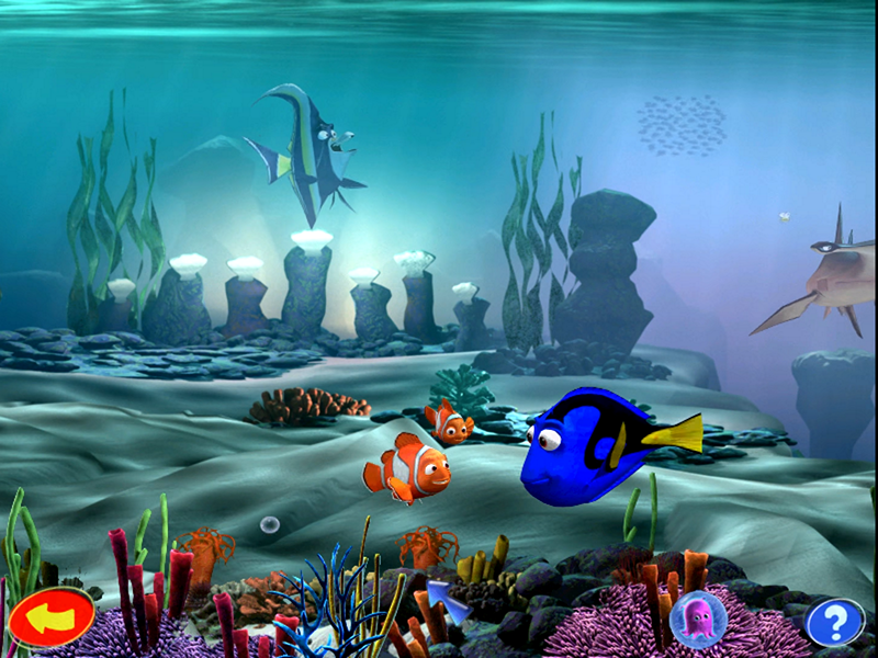 Stare Gry Gra Disney Pixar Finding Nemo Nemos Underwater World Of Fun