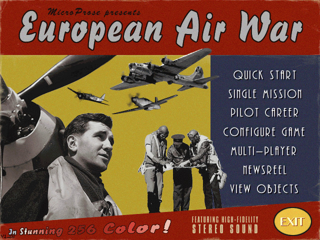 Download EUROPEAN AIR WAR - Abandonware Games