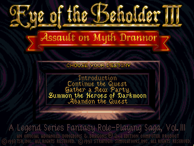 EYE OF THE BEHOLDER III