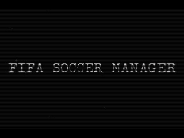 FIFA SOCCER MANAGER