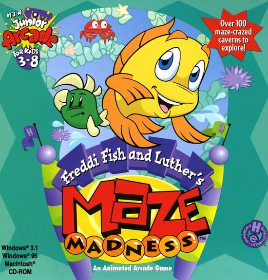 freddi fish and luthers maze madness