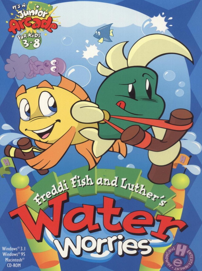 freddi fish and luthers water worries
