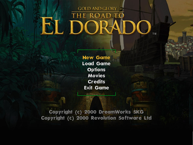 GOLD AND GLORY: THE ROAD TO EL DORADO