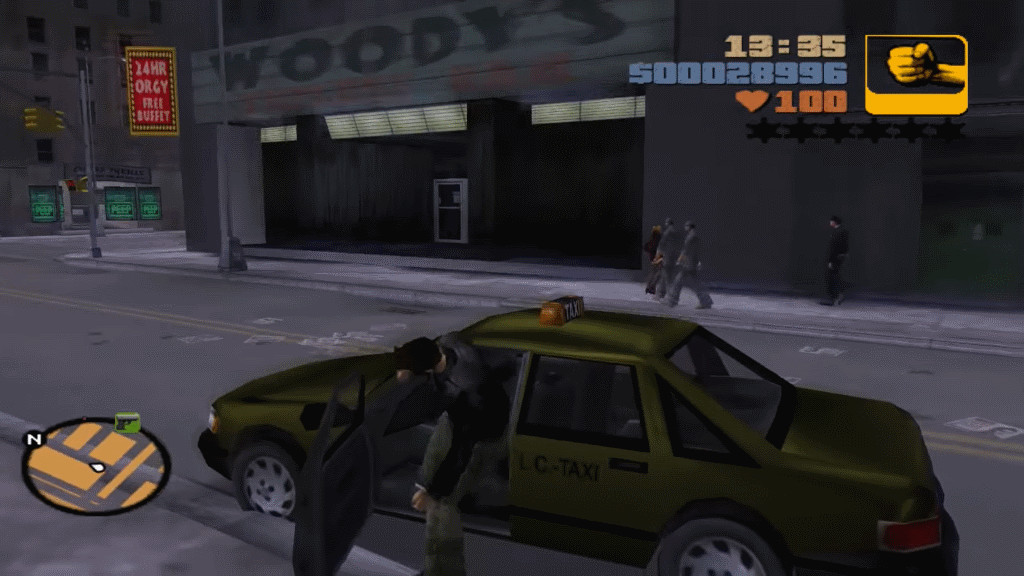 Grand Theft Auto III - Memória BIT
