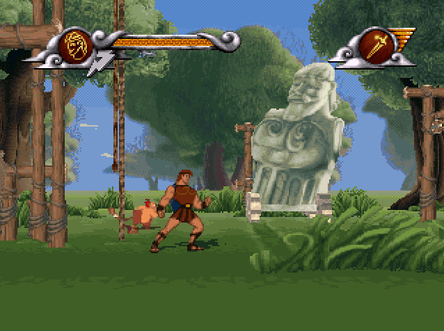 DISNEY`S ACTION GAME FEATURING HERCULES