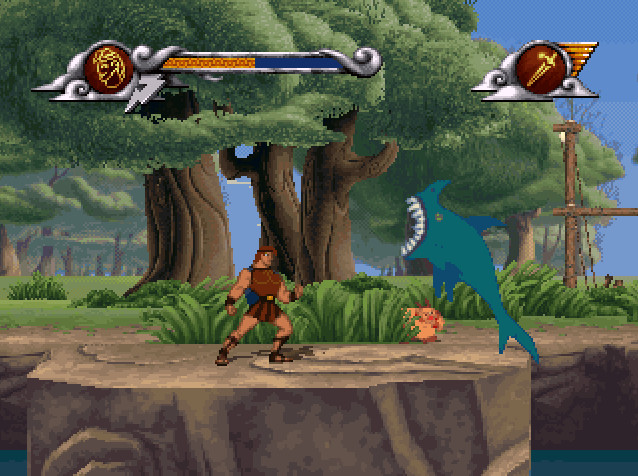 DISNEY`S ACTION GAME FEATURING HERCULES