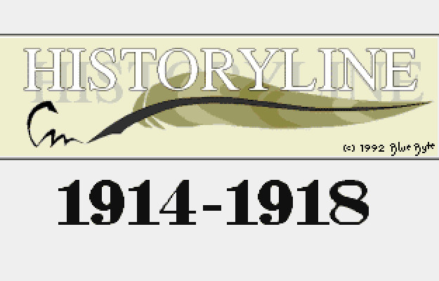 HISTORY LINE 1914-1918