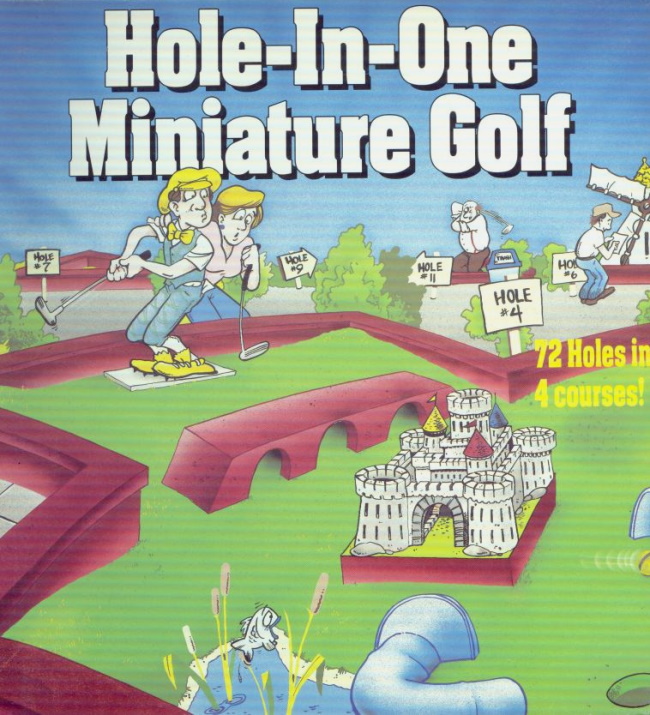 hole in one miniature golf