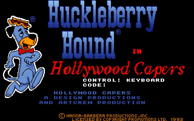 HUCKLEBERRY HOUND IN HOLLYWOOD CAPERS