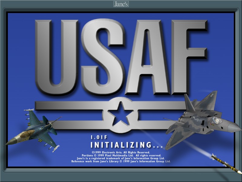 JANE'S COMBAT SIMULATIONS: USAF - UNITED STATES AIR FORCE