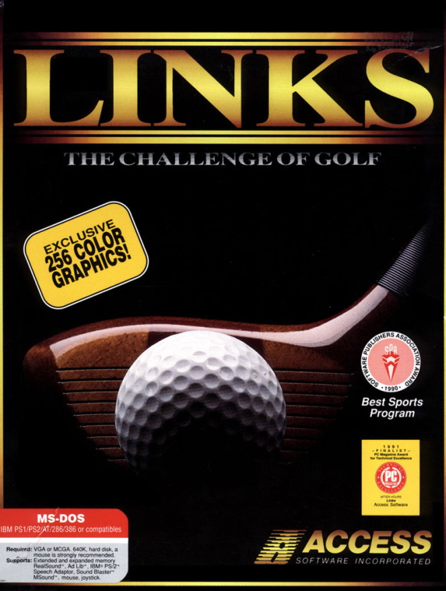 links the challenge of golf