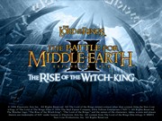 Lord of the Rings The Battle for Middle earth II The Rise of the Witch King
