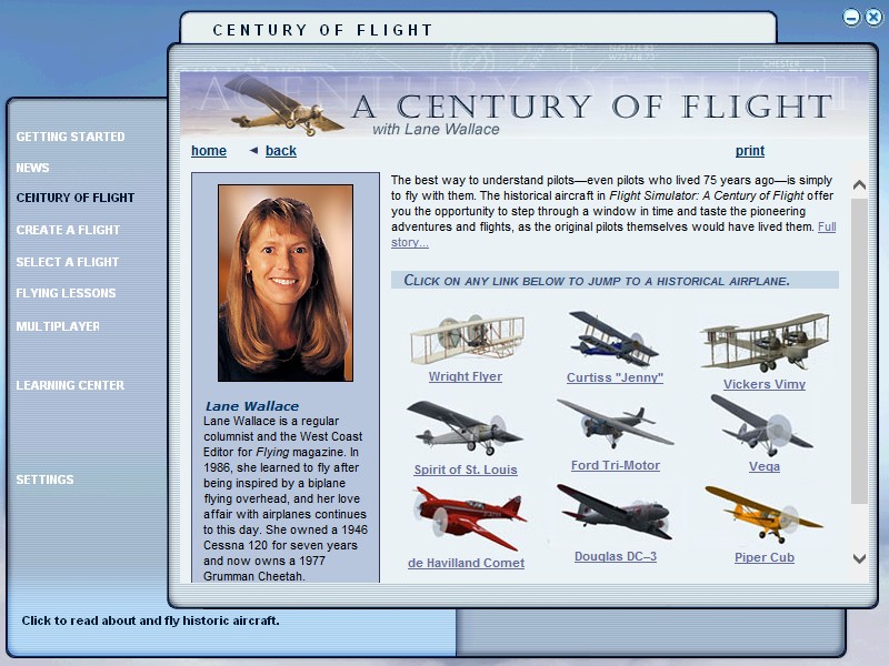 MICROSOFT FLIGHT SIMULATOR 2004: A CENTURY OF FLIGHT