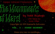 Monuments of Mars