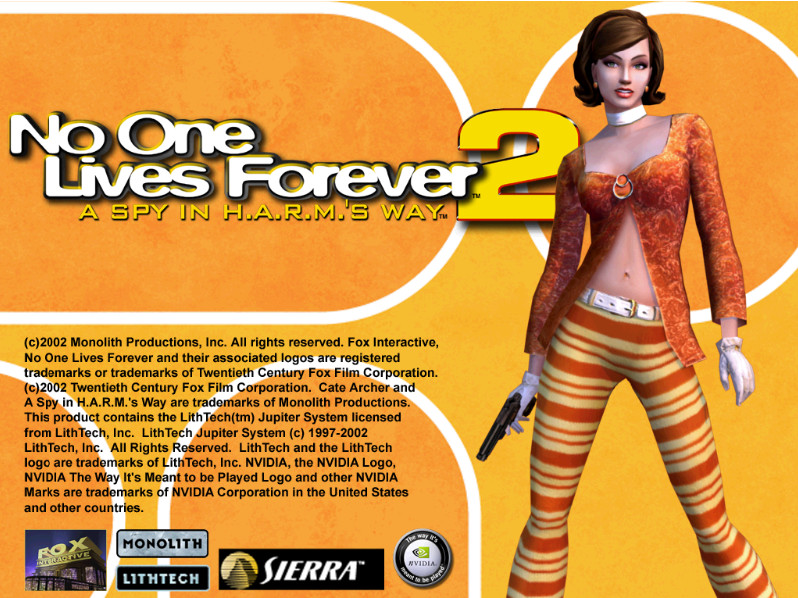 NO ONE LIVES FOREVER 2: A SPY IN H.A.R.M.`S WAY