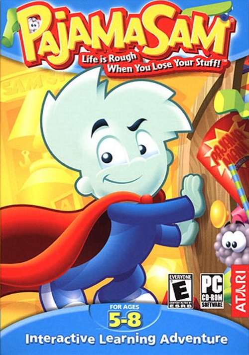 pajama sam life is rough when you lose your stuff