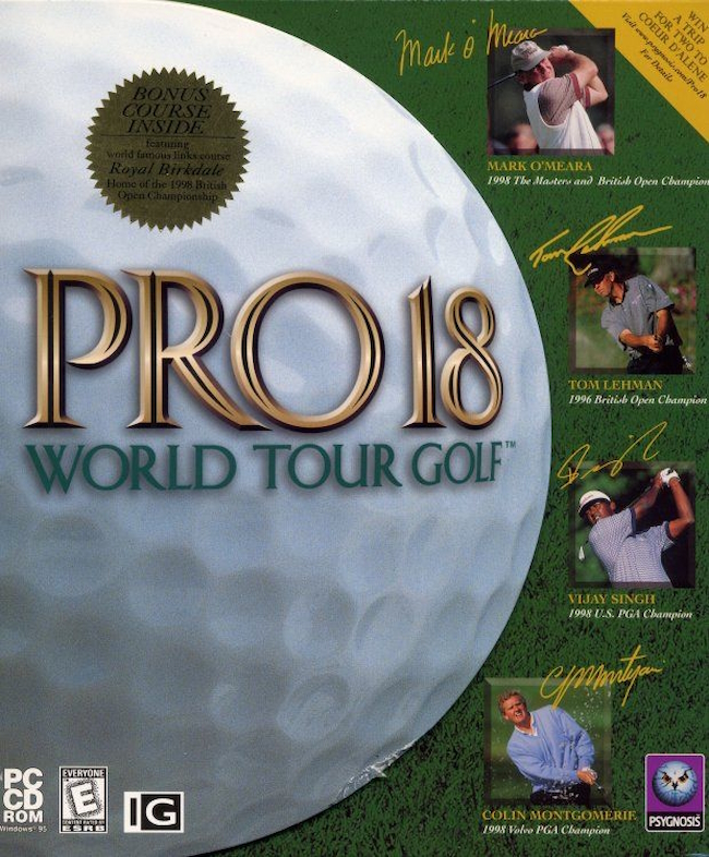 pro 18 world tour golf