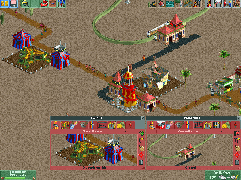 ROLLERCOASTER TYCOON 2: TRIPLE THRILL PACK